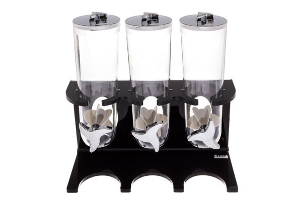 Imagem de DISPENSADOR CEREAIS TRIPLO 3x1,5L 40x15,5x44CM